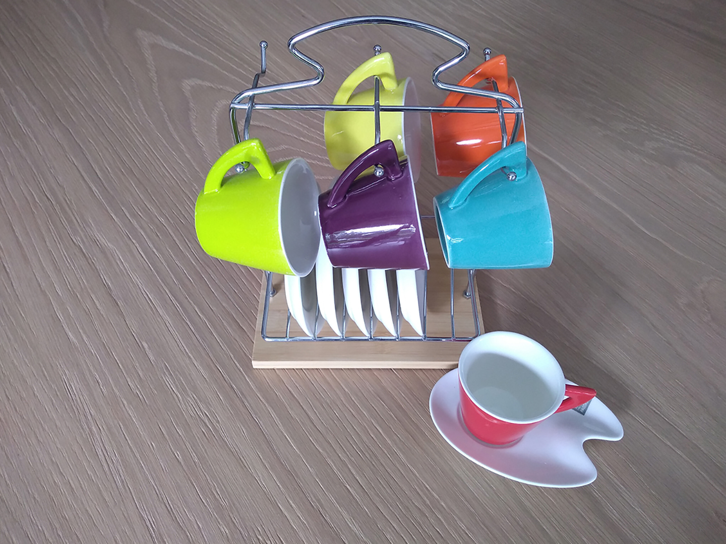 Set espresso tasjes 20€